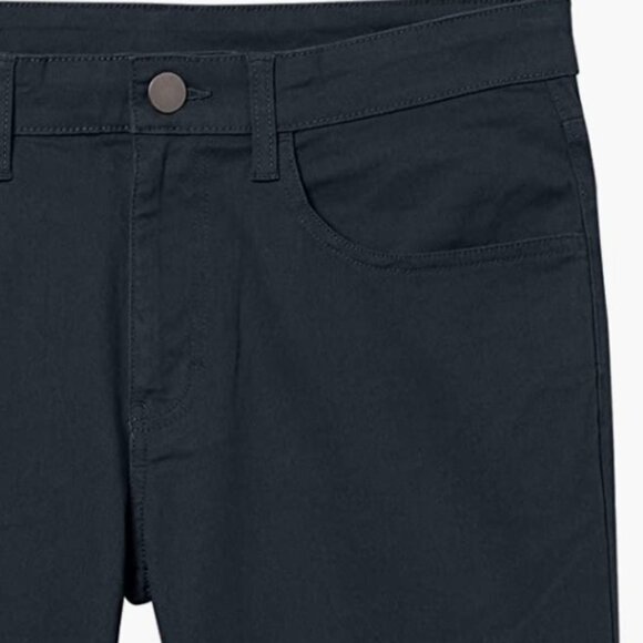 Peak Velocity Men's Cotton Rich Active Chino Pant, Navy 32x30 - Picture 7 of 7